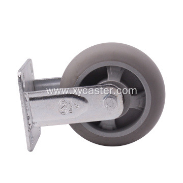 6 Inch TPR Wheel Rigid Caster Wheels